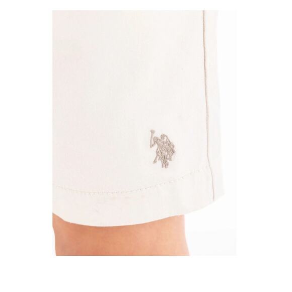 U.S. Polo Assn Flat Front Stone Twill Hartford Short Boys Size 4 Shorts Pockets - Picture 3 of 7